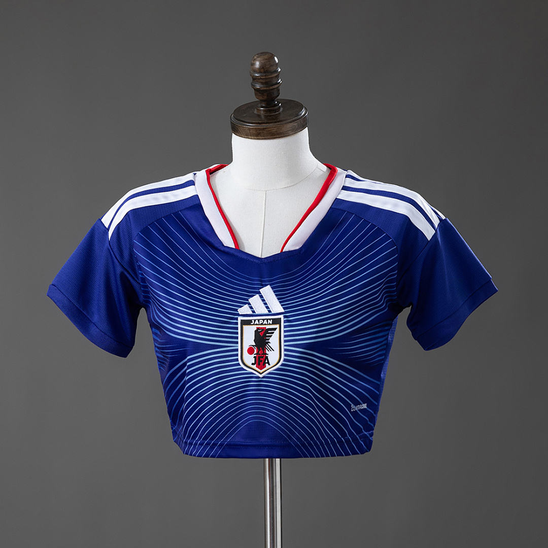 Japan 2026 Titular Feminina Crop Top Style S-XXL, foto 1