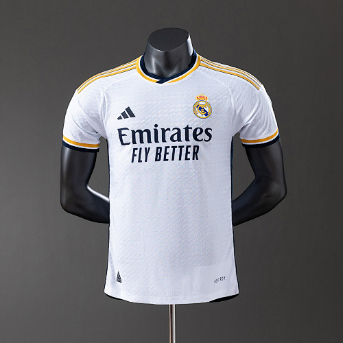 Real Madrid 23/24 Titular Versão jogador Camisa S-3XL
