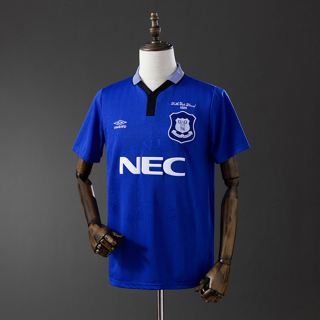 Retrô Everton 94/95 Titular S-XXL, foto 1