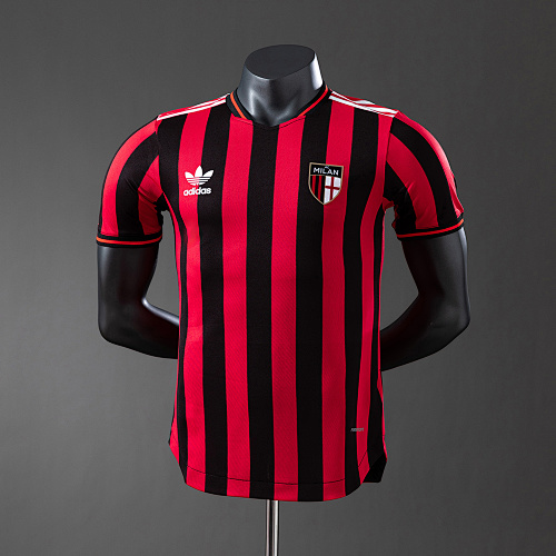 AC Milan 24/25 Retrô Edição especial Versão jogador Camisa S-3XL