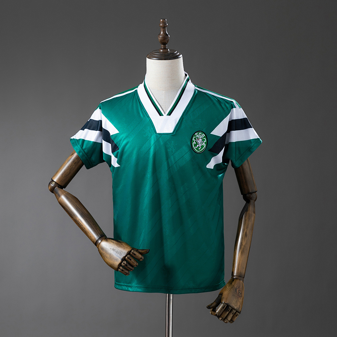 Sporting Lisbon Retrô-Green Camisa S-4XL, foto 1