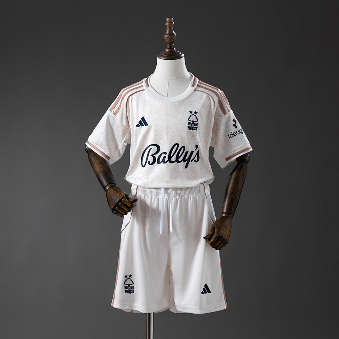 Nottingham Forest 25/26 Visitante Kids Camisa Tamanho: 16-28, foto 1