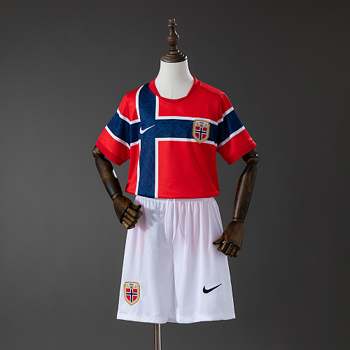 Norway 2026 Titular Kit infantil Tamanho 16-28