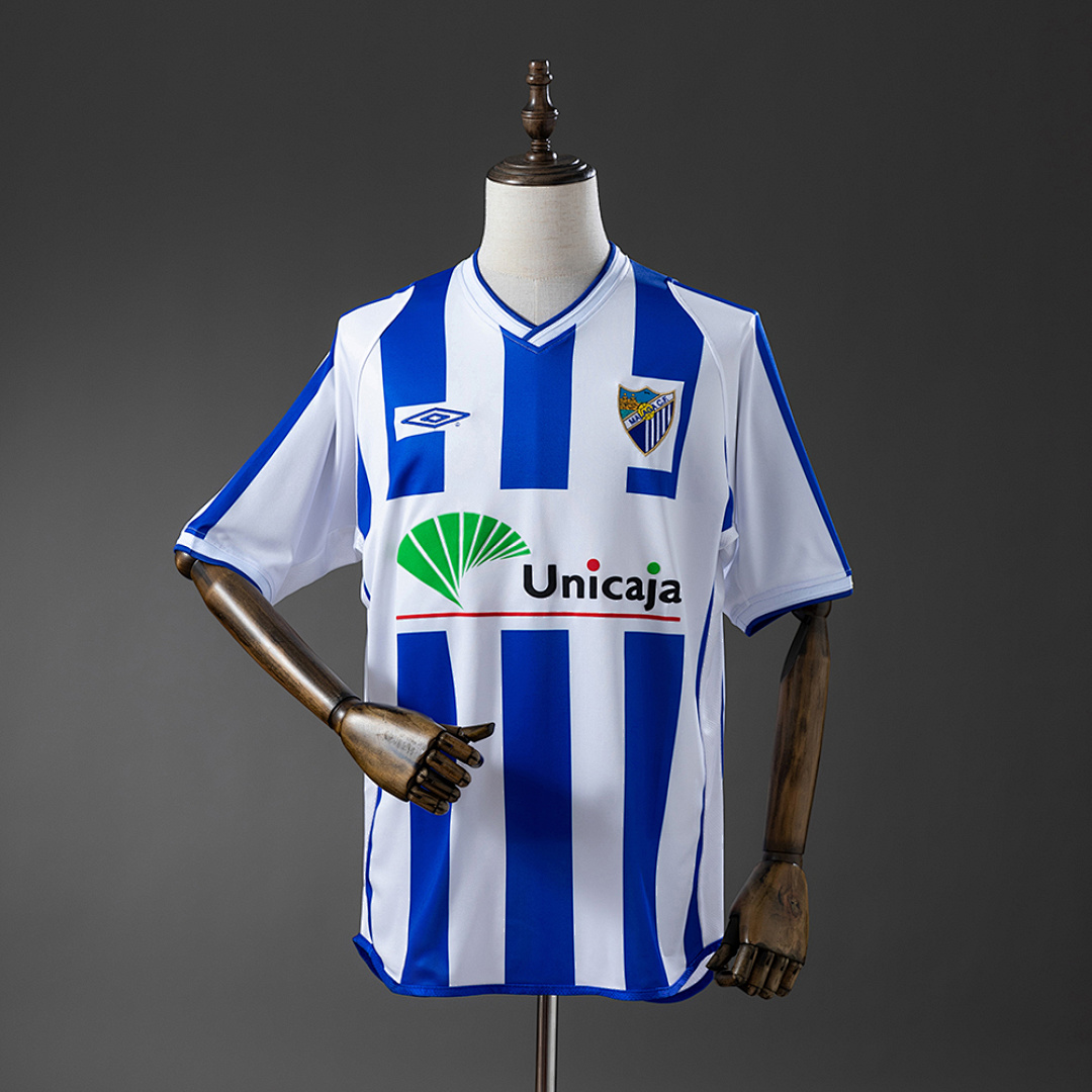 Malaga 01/02 Titular Retrô Camisa S-XXL, foto 1