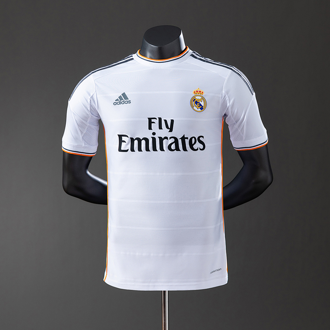 Real Madrid 13/14 Titular Versão jogador Retrô Camisa S-3XL, foto 1