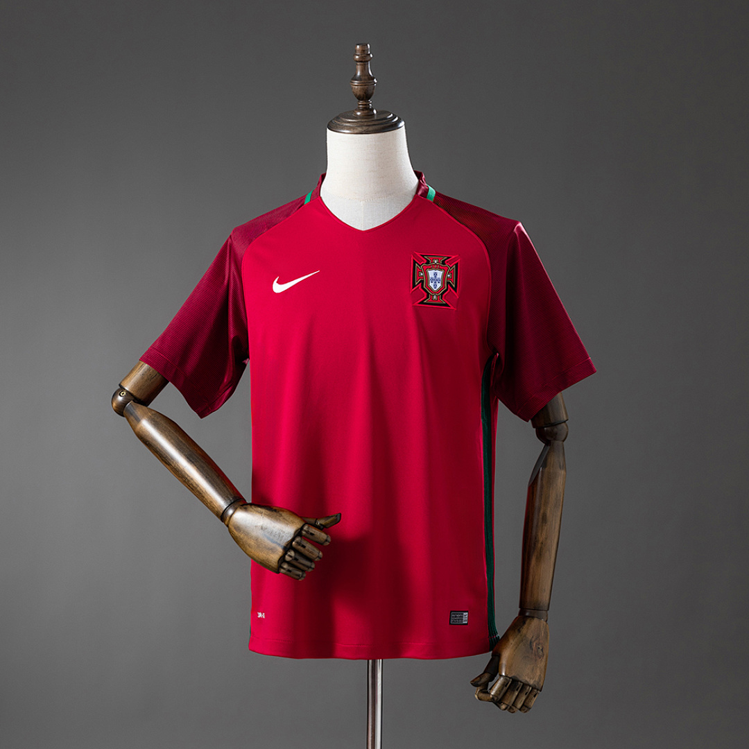 Portugal 2018 Titular Retrô Camisa S-XXL, foto 1