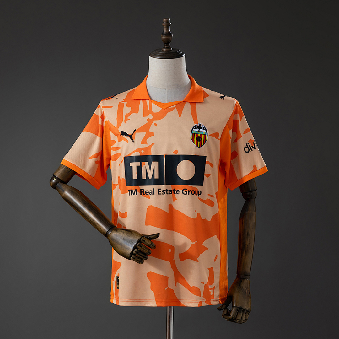 Valencia 25/26 Retrô Style Camisa S-4XL, foto 1