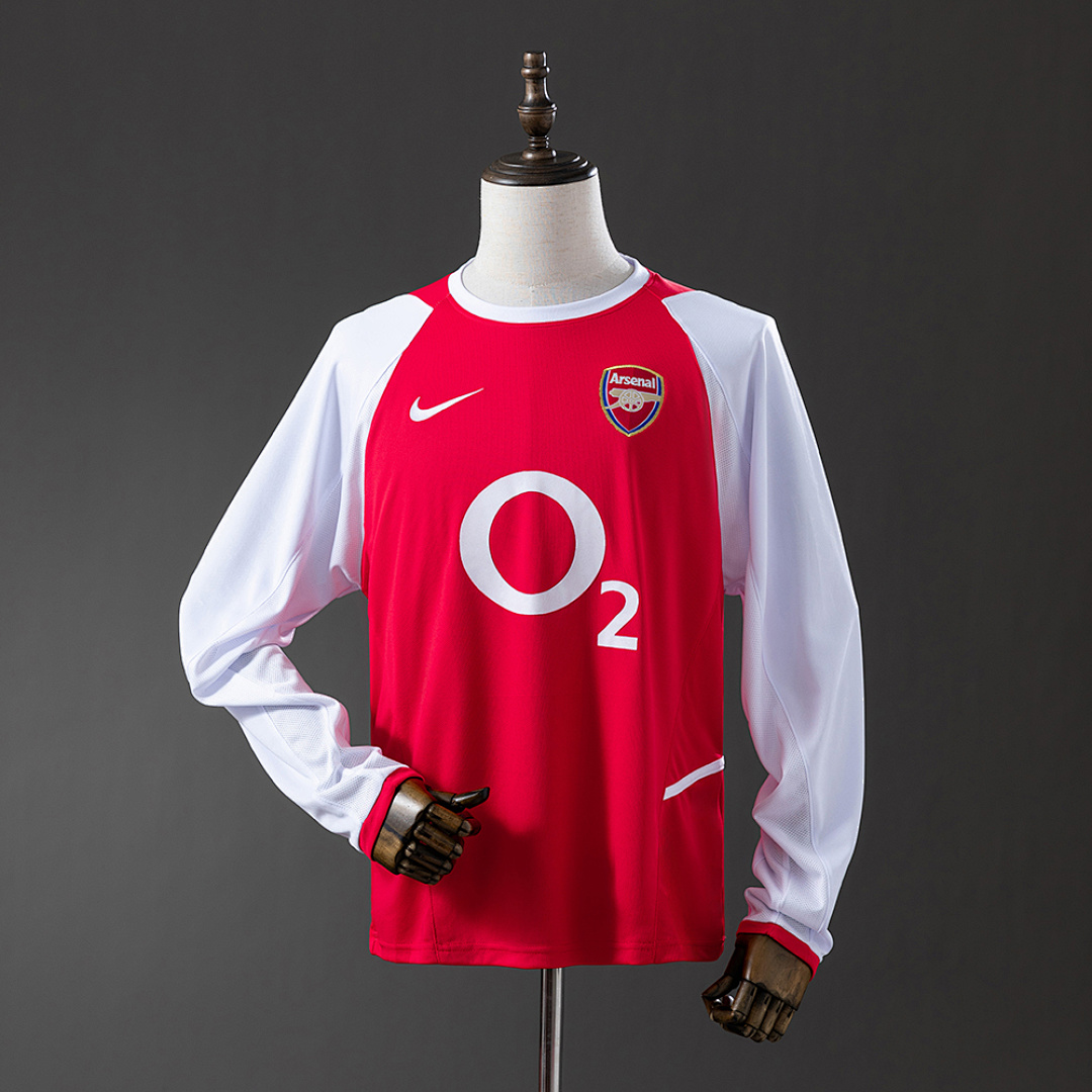 Arsenal 04/05 Titular Manga longa Retrô Camisa S-XXL, foto 1
