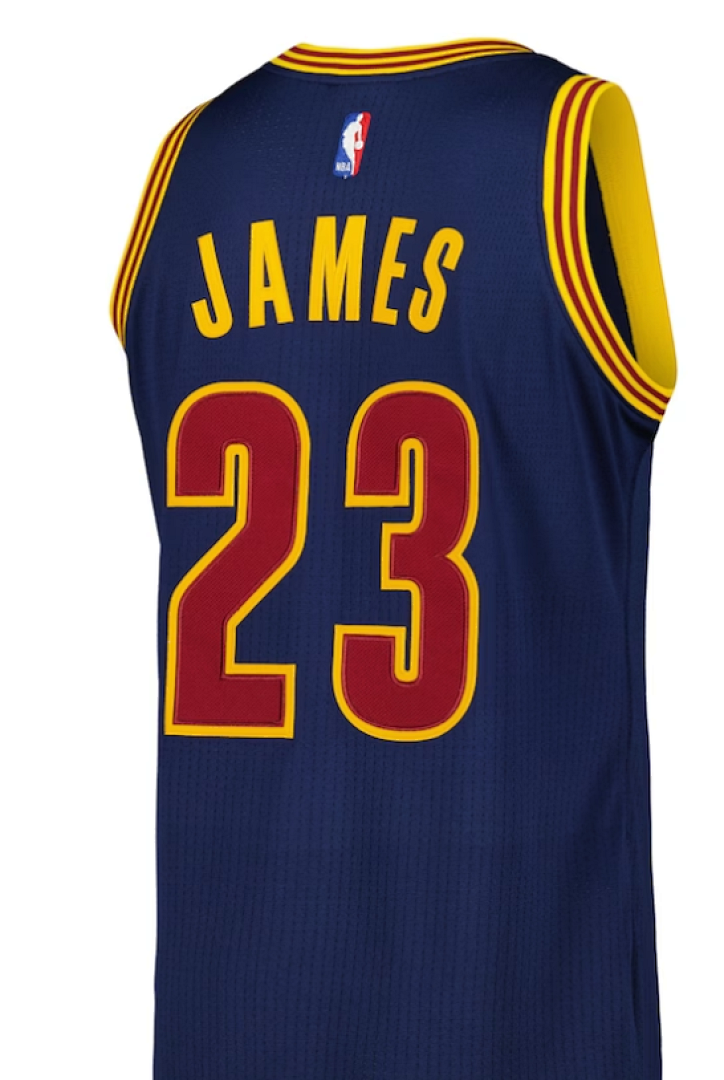 Cleveland Cavaliers #23 Camisa Azul Mitchell & Ness, foto 2