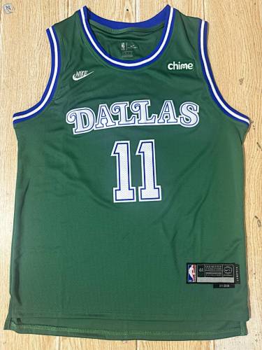 Dallas Mavericks #11 Camisa Verde