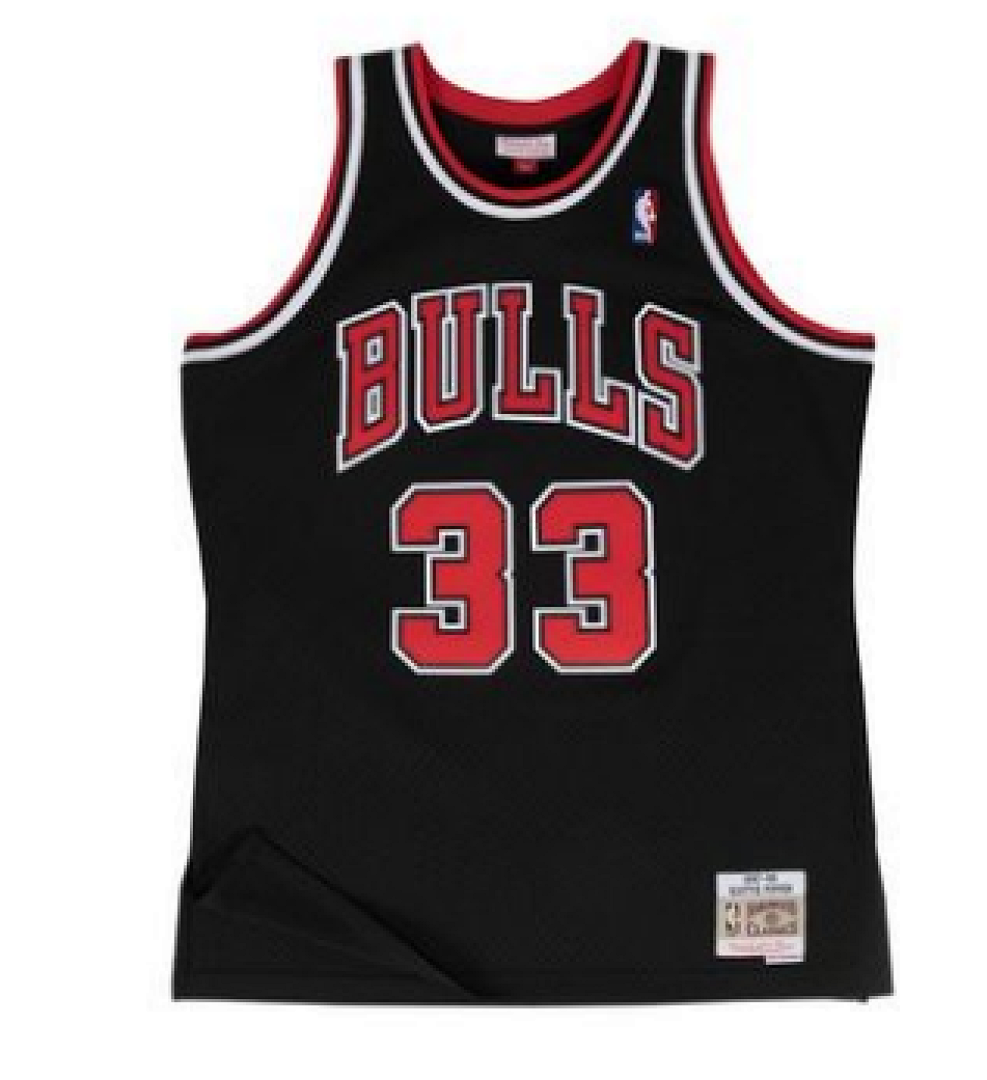 Mitchell&Ness公牛33黑色, foto 5
