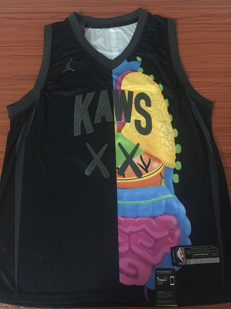 KAWS x Jordan x NBA三方客制联名球衣, foto 5