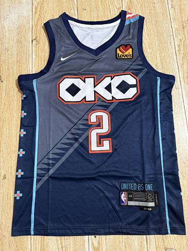 OKC Thunder City Edition #2 Camisa