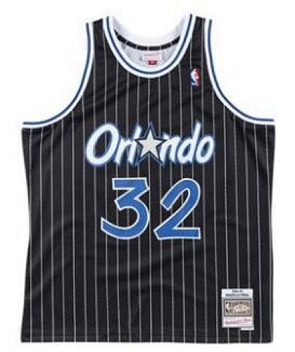 Mitchell Ness 魔术32号黑色条纹