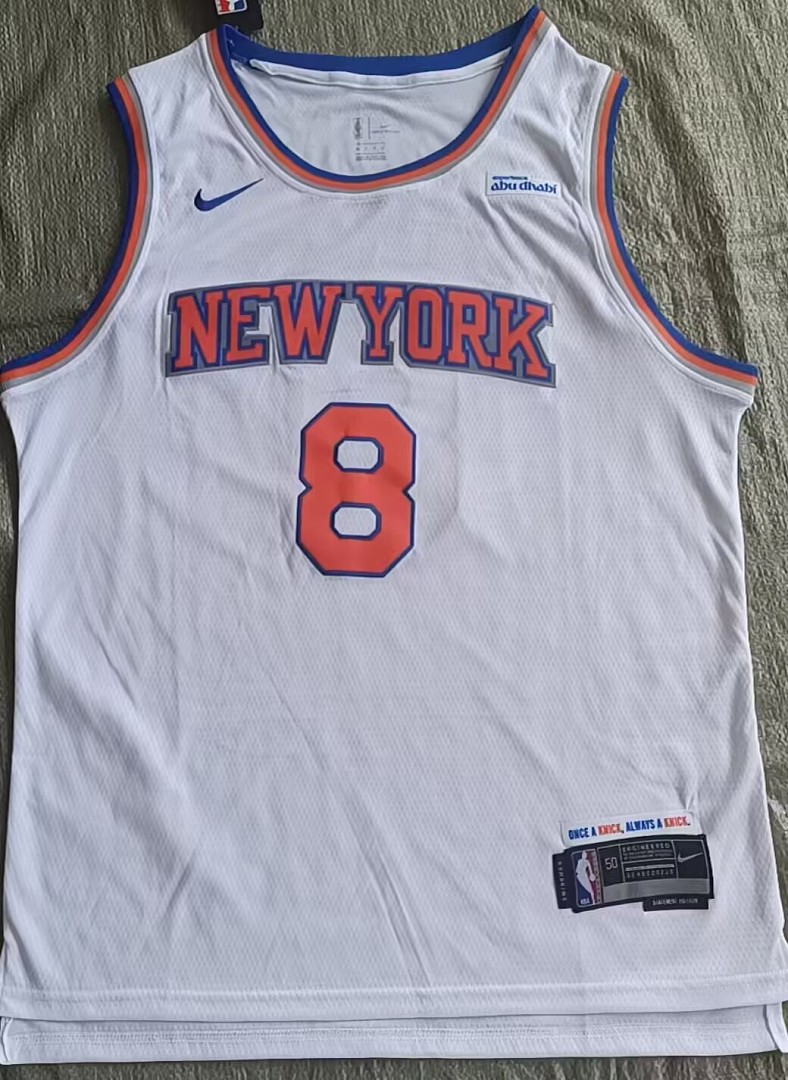 New York Knicks #8 Camisa Branca, foto 1