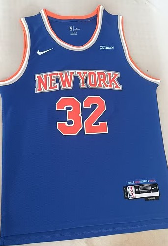 New York Knicks #32 Camisa Azul