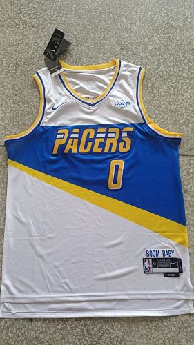 Indiana Pacers City Edition #0 Tyrese Haliburton Camisa
