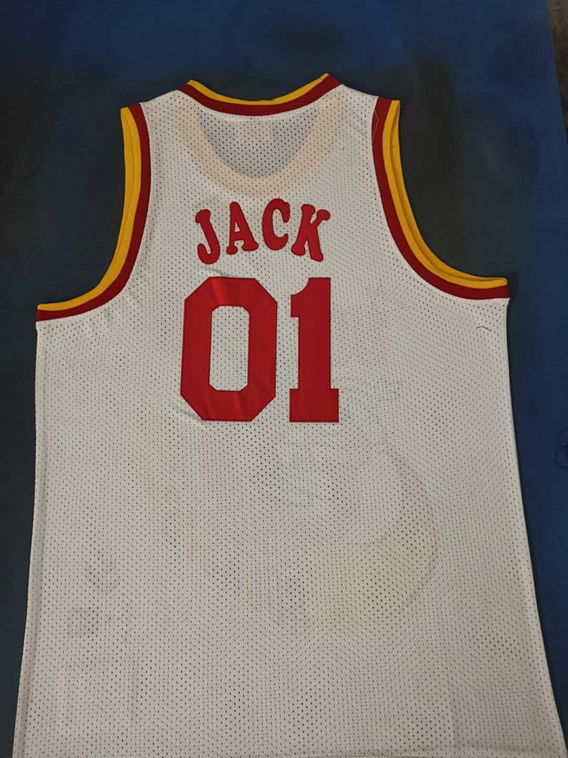 Travis Scott Mitchell Ness Bleacher Report 火箭联名球衣, foto 1