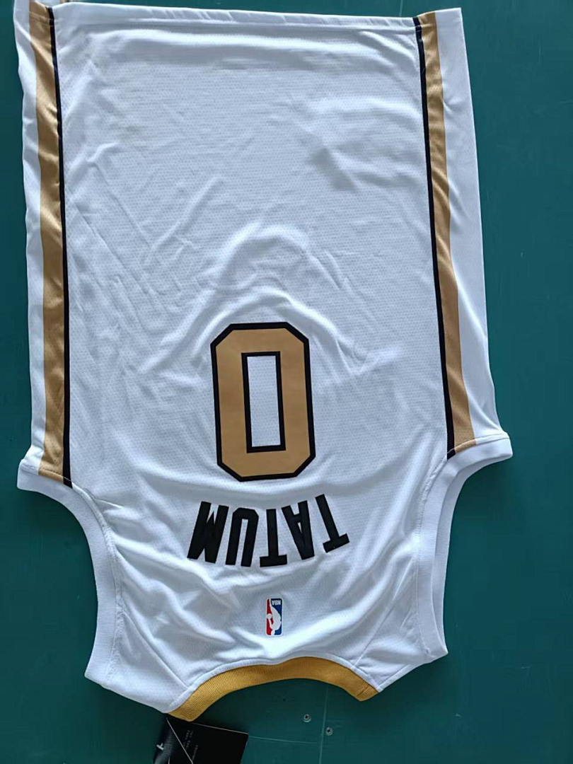 Boston Celtics City Edition #0 Jayson Tatum Camisa, foto 3