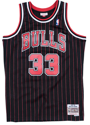 Mitchell&Ness公牛33条纹