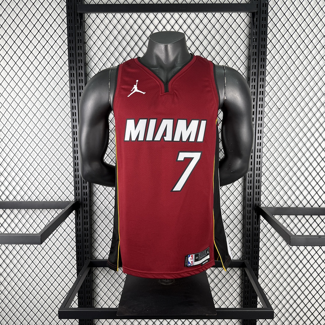 Miami Heat 22/23 Swingman #7 Giannis Camisa, foto 8