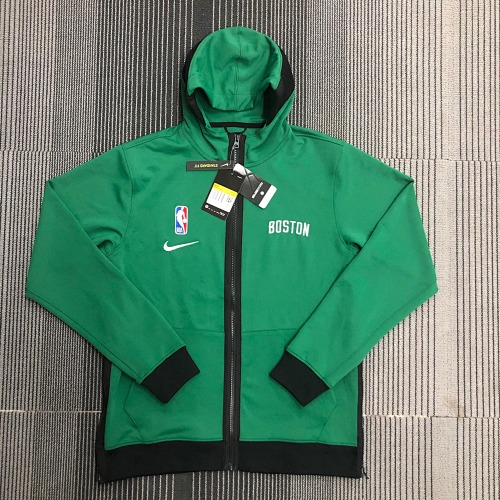 国外专柜正品：球员版GI 凯尔特人队 出场服外套