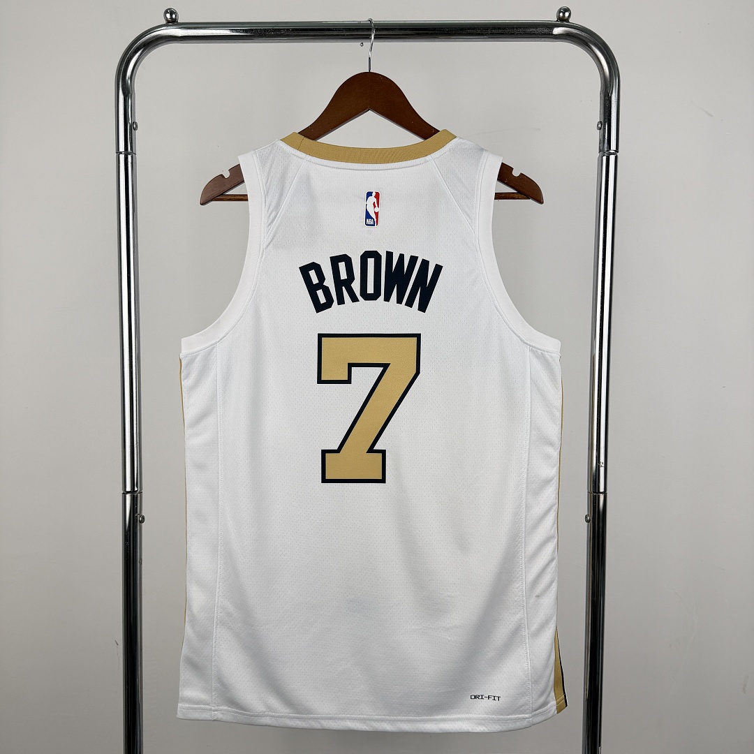 Boston Celtics 25/26 City Edition #7 Jaylen Brown Camisa, foto 8