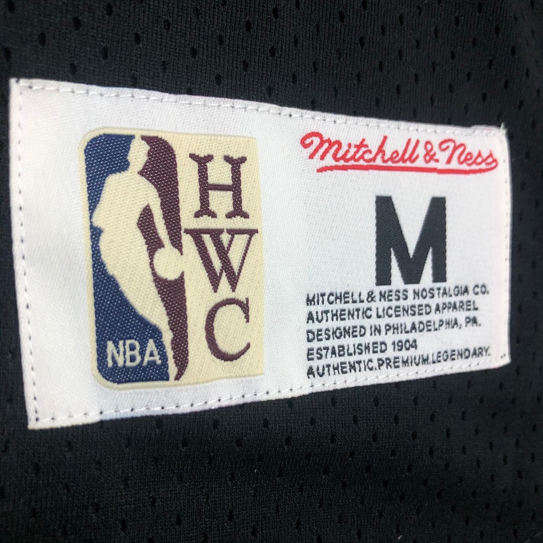 Mitchellness 76人队 黑色 3号 艾佛森 复古网眼短袖, foto 10