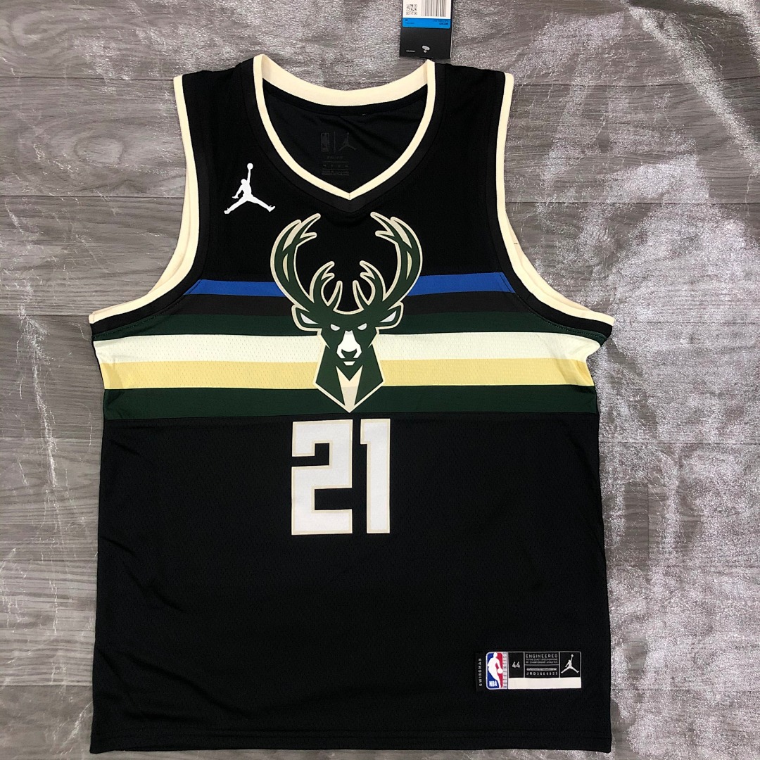 21赛季雄鹿队 Jordan 主题版球衣 21号 霍勒迪, foto 2