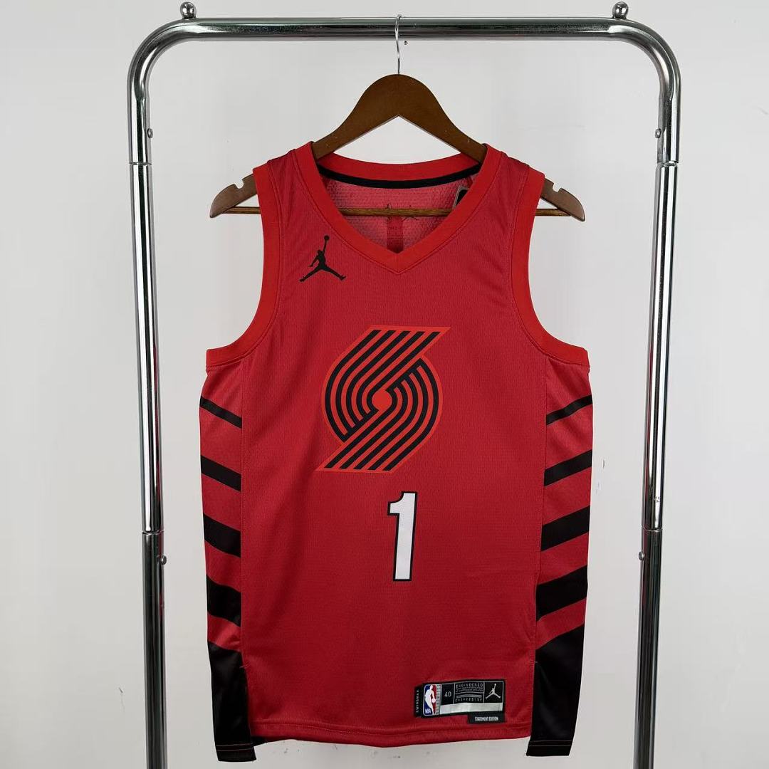 Portland Trail Blazers 22/23 Swingman #1 Ja Morant Camisa, foto 1