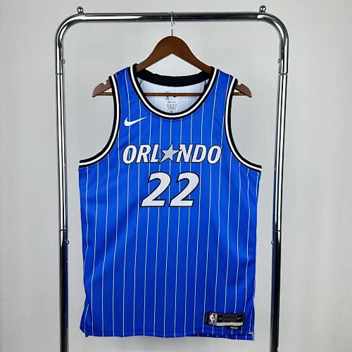 Orlando Magic 25/26 Casa #22 Franz Wagner Camisa Azul