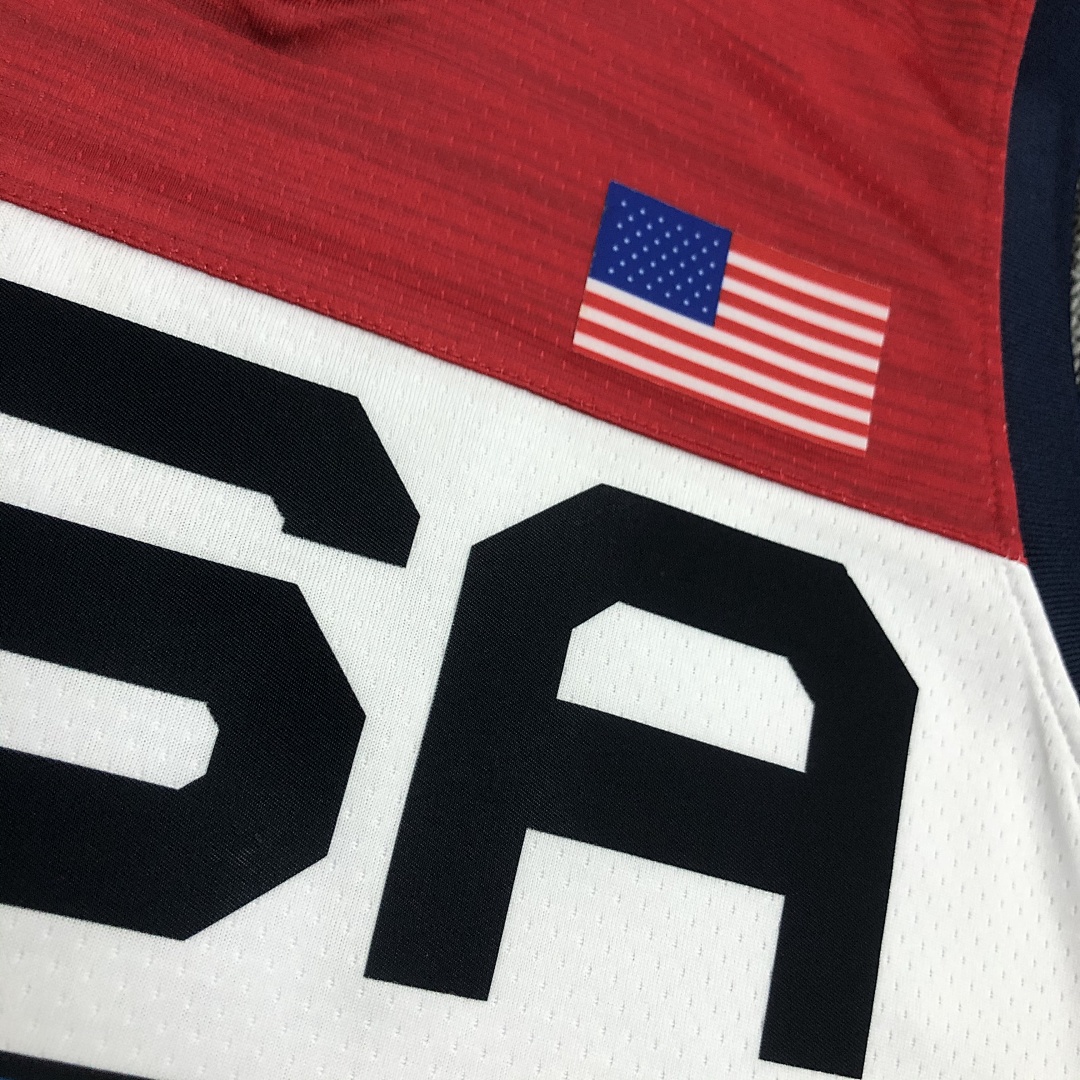2021年奥运会 USA 美国队 白色 4号 比尔, foto 15