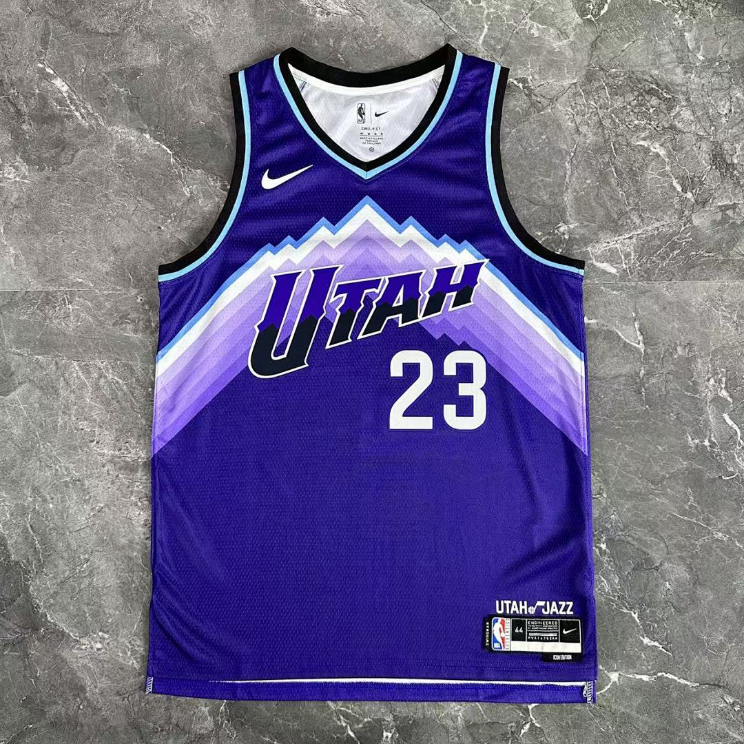 Utah Jazz 25/26 #23 Camisa Roxa, foto 4