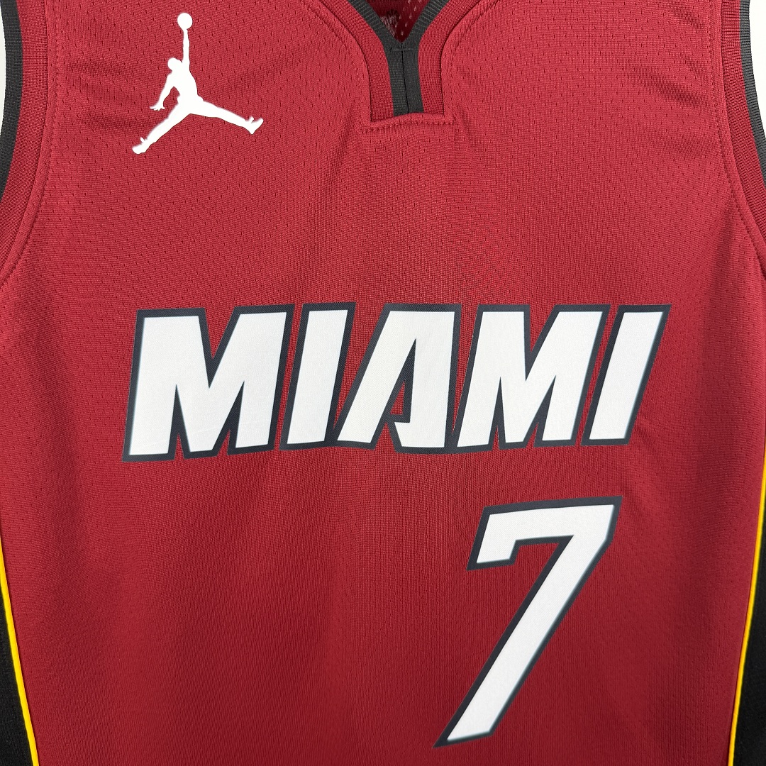 Miami Heat 22/23 Swingman #7 Giannis Camisa, foto 6