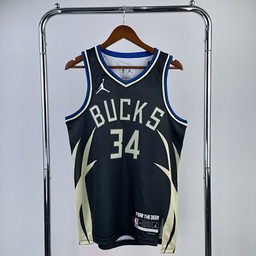 23赛季 雄鹿队 Jordan 限定 34号