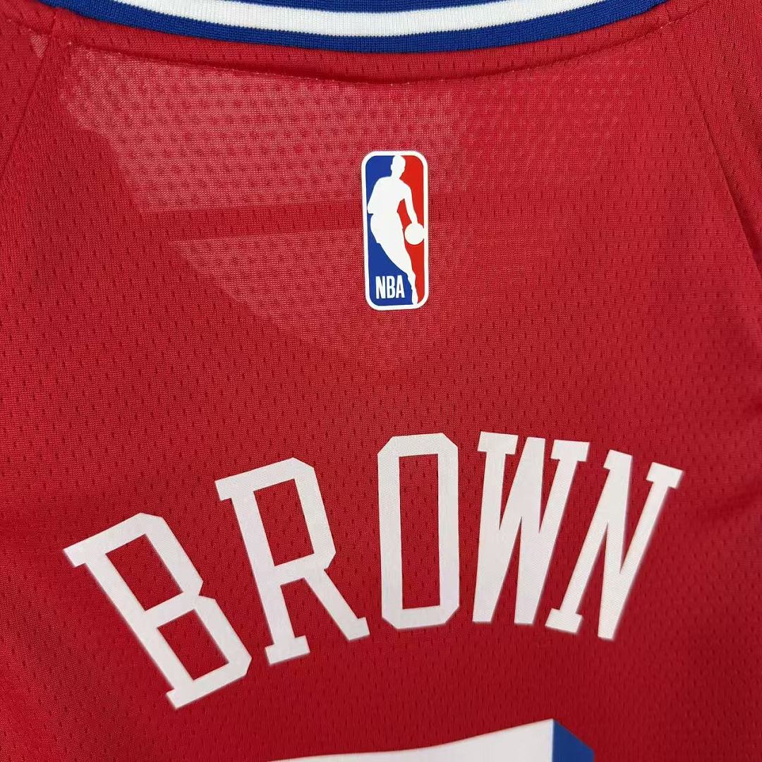 Philadelphia 76ers 22/23 Swingman #7 Jaylen Brown Camisa, foto 5