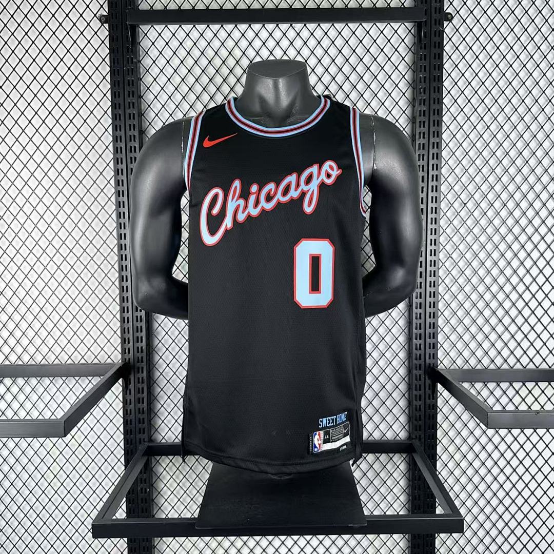 Chicago Bulls 25/26 City Edition #0 Camisa, foto 1