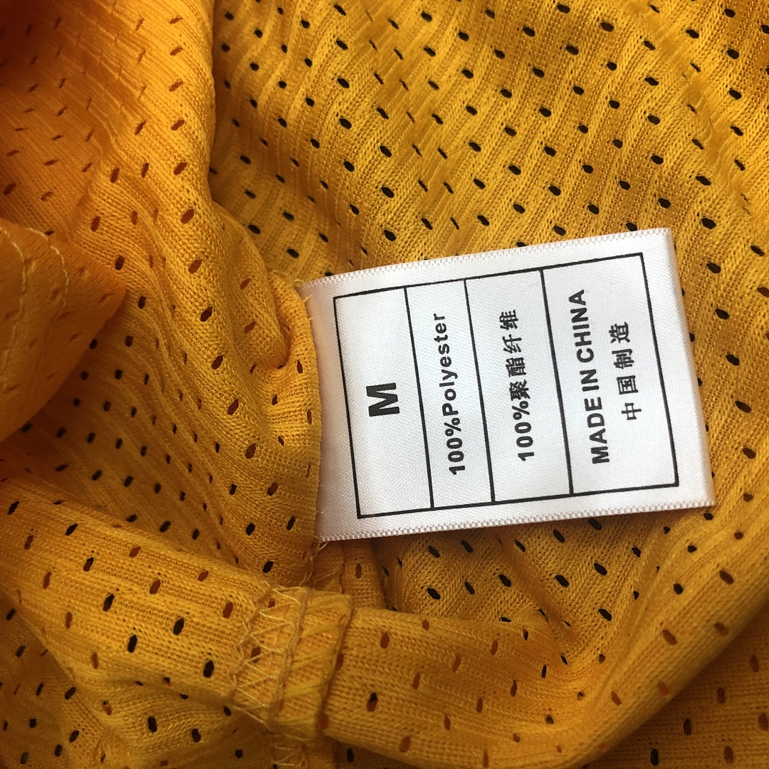 Mitchellness 湖人队 黄色 8号 科比 复古网眼短袖, foto 8