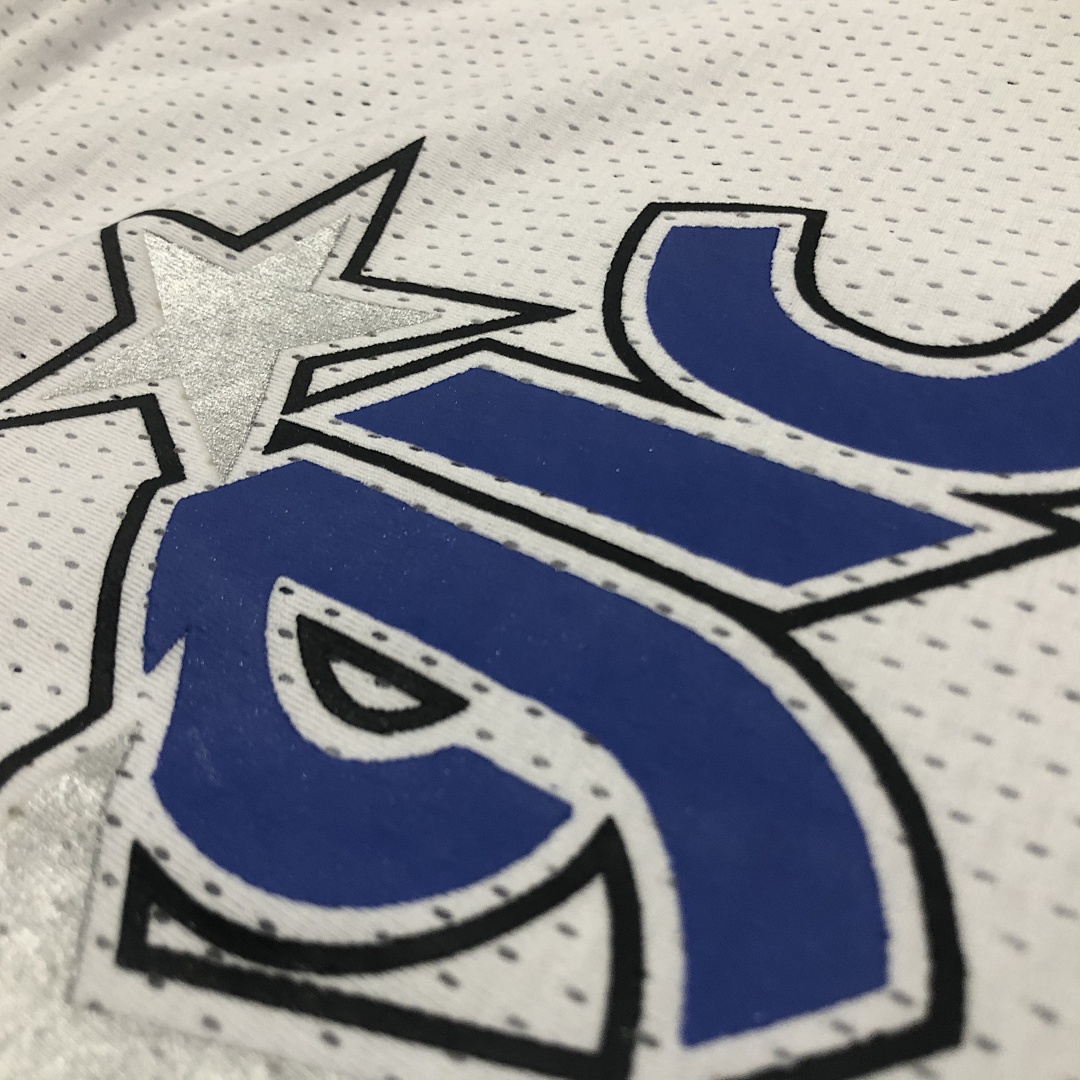Mitchellness 魔术队 白色 1号 麦迪 复古网眼短袖, foto 11