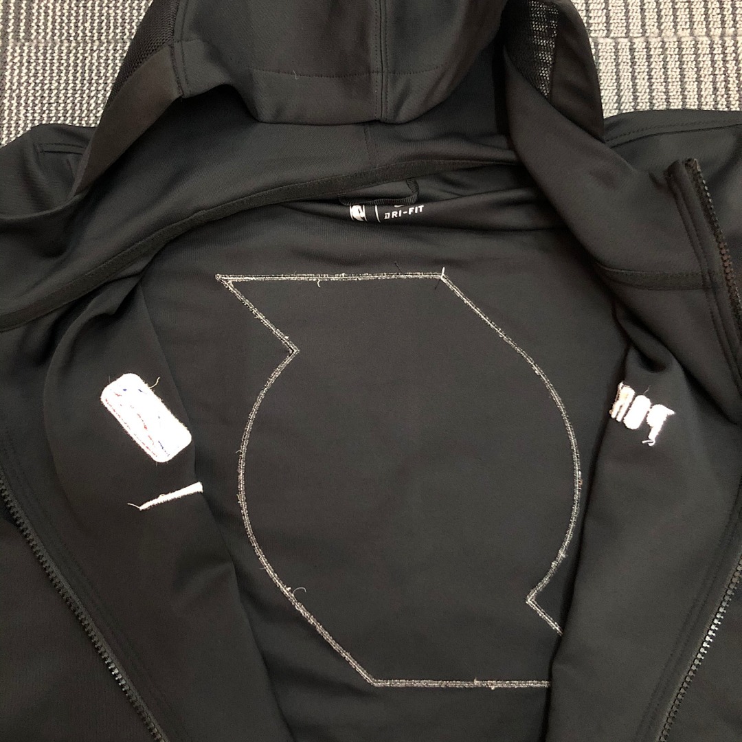 国外专柜正品:球员版GI 开拓者队 出场服外套, foto 15