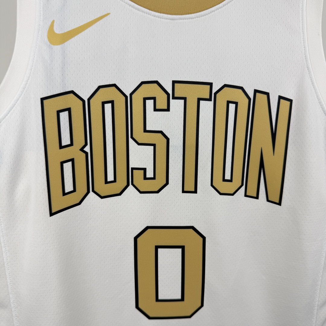 Boston Celtics 25/26 City Edition #0 Jayson Tatum Camisa, foto 5