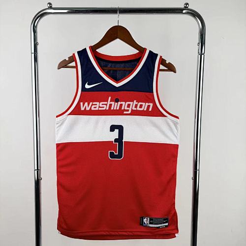 Washington Wizards 22/23 #3 Trae Young Camisa Vermelha