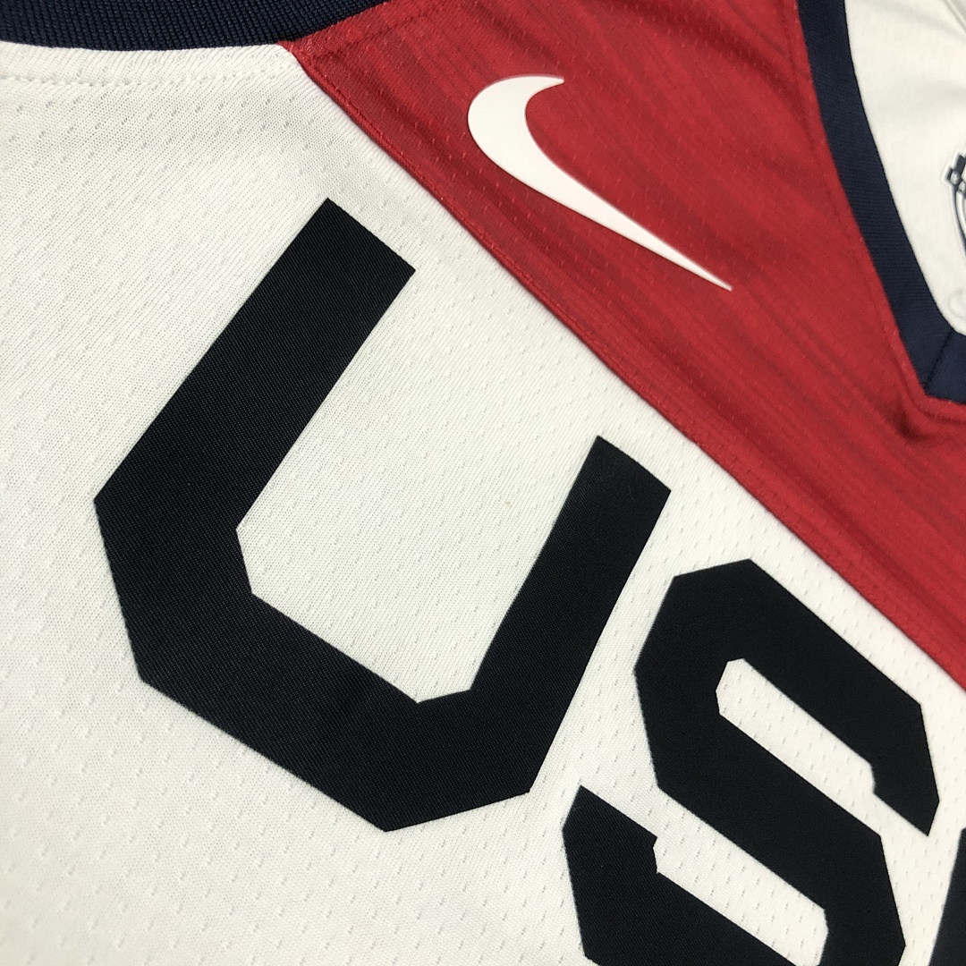 2021年奥运会 USA 美国队 白色 4号 比尔, foto 16