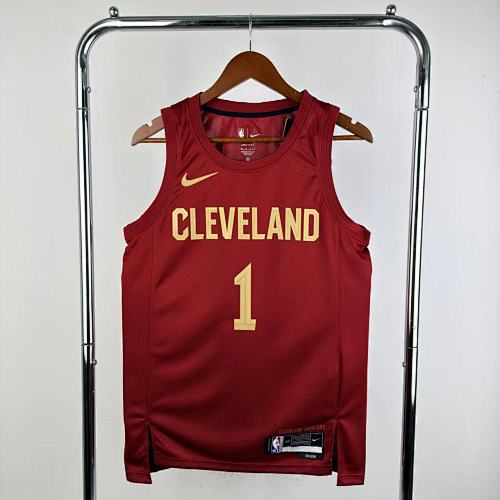 Cleveland Cavaliers 22/23 #1 James Harden Camisa Vermelha