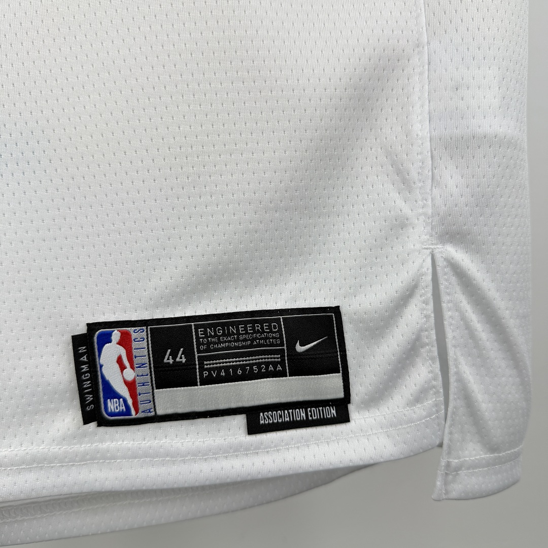 Miami Heat Gola Careca #7 Giannis Camisa Branca, foto 1