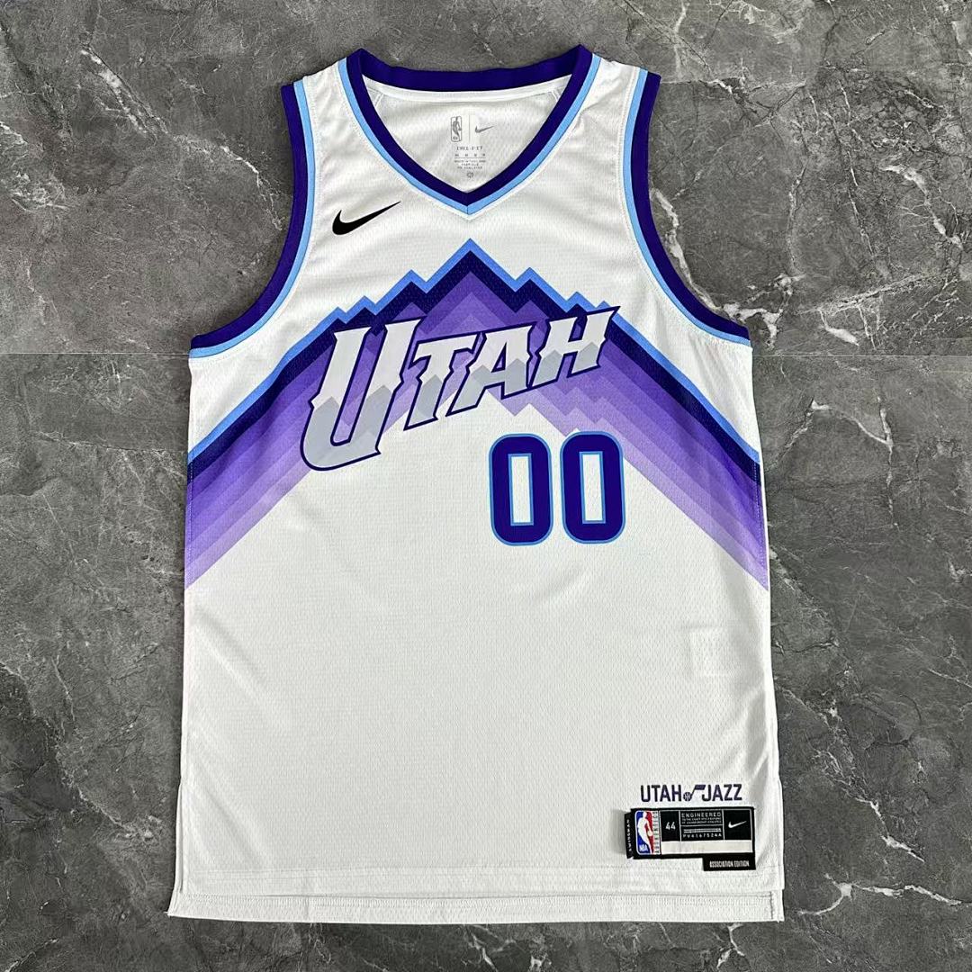 Utah Jazz 25/26 #00 Camisa Branca, foto 4