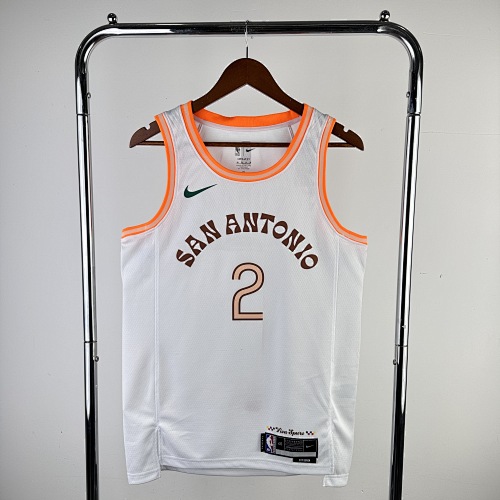 24赛季 马刺队 城市版 2号 伦纳德