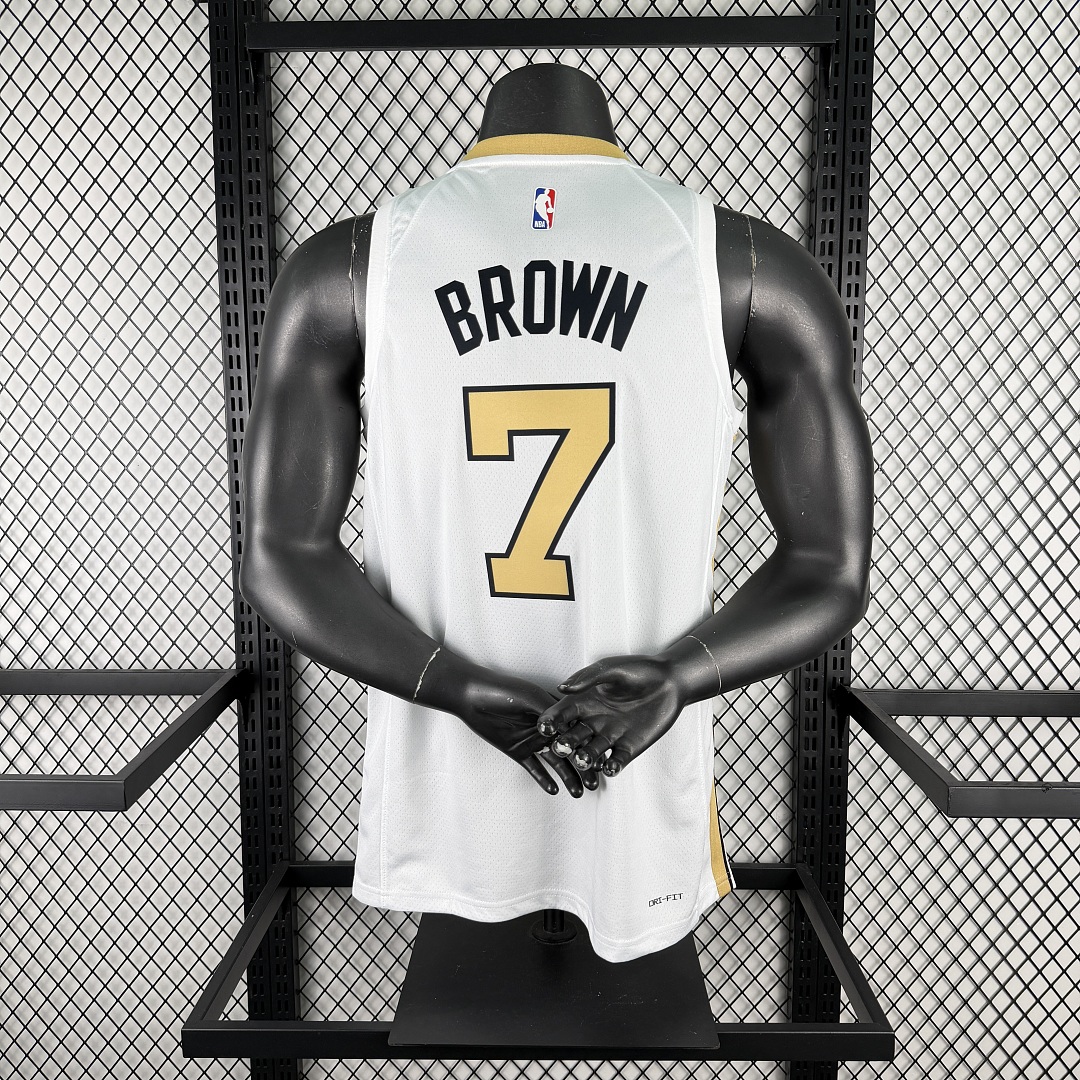 Boston Celtics 25/26 City Edition #7 Jaylen Brown Camisa, foto 6