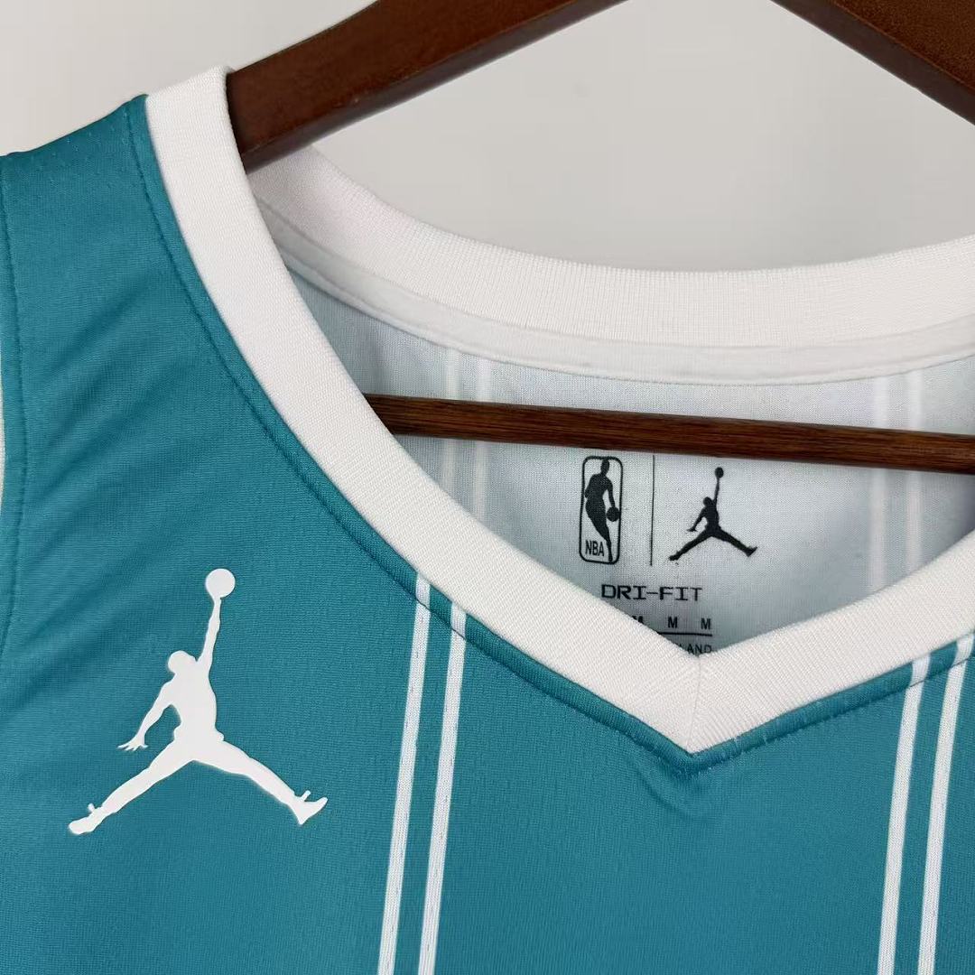 Charlotte Hornets Visitante #1 Camisa Azul, foto 2