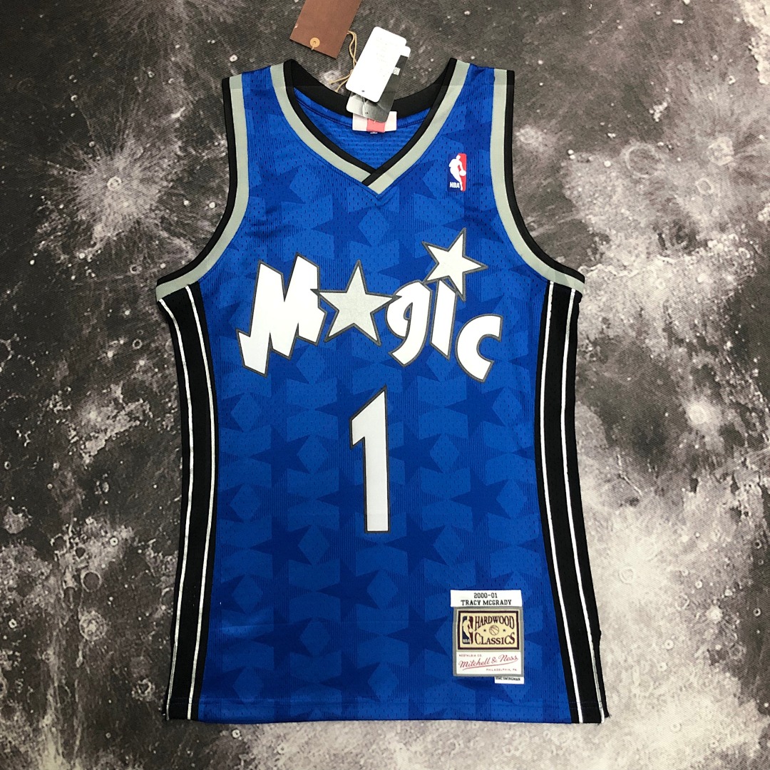 MN热压复古球衣:SW魔术队 00/01赛季 暗星 1号麦迪, foto 21